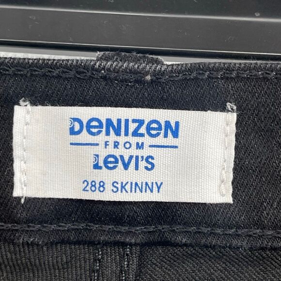 Denizen from Levi’s Men’s 288 Skinny Black Denim Jeans W29 L32 - Picture 6 of 13